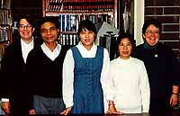 picture of students in Library Technician Classroom